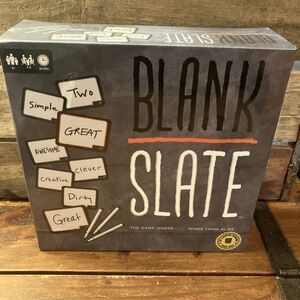 BLANK SLATE The Game Where Great Minds Think Alike Fun Family Friendly Word NEW